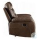 Aashi Brown Leather Reclining Living Room Set