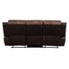 Jaylen Toffee and Espresso 91" Reclining Sofa