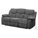 Kalen Gray Chenille Reclining Living Room Set