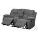 Kalen Gray Chenille Reclining Living Room Set