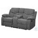 Kalen Gray Chenille Reclining Living Room Set