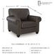 Roxmere Umber Chair