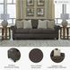 Roxmere Umber Sofa