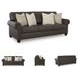 Roxmere Umber Sofa
