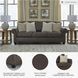 Roxmere Umber Queen Sleeper Sofa
