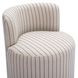 Hakuna Black and White Upholstered Desk Chair