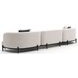Madera Oatmeal 3 Piece Modular LAF Chaise Sectional with Pillows