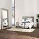 Astrid White Rectangular Floor Mirror