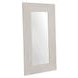 Claire White Rectangular Floor Mirror