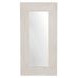 Claire White Rectangular Floor Mirror