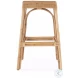 Tobias neutral Rattan Bar Stool