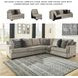 Bovarian Stone Large LAF Sectional