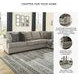 Bovarian Stone Large LAF Sectional