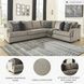 Bovarian Stone Large LAF Sectional