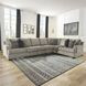 Bovarian Stone 4 Piece Sectional with LAF Loveseat