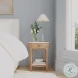 Ellen Natural 1 Drawer Nightstand