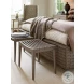 Cypress Point Rich Dark Pewter Pelham Bed Bench