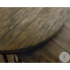 Leone Weathered And Antique Brass Round Cocktail Table