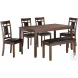 Salton Cherry 6 Pack Dinette Set