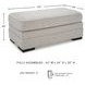Eastonbridge Shadow Ottoman