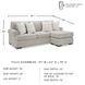 Eastonbridge Shadow RAF Sofa Chaise
