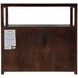 Lark Medium Brown 28" Rectangular 2 Drawer Nightstand