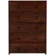 Lark Medium Brown 36" 5 Drawer Chest 
