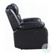 Eilbra Black Synthetic Leather Power Recliner