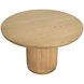 Kalla Rustic Oak 48" Round Dining Table