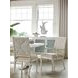 Ocean Breeze Regatta Blue and White Upholstered Arm Chair