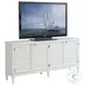 Ocean Breeze Shell White Lantern Bay TV Stand