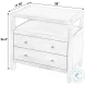 Nora Green Wide 2 Drawer Nightstand