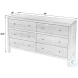 Nora Green 6 Drawer Dresser