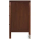 Nora Walnut 6 Drawer Dresser