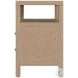 Nora Light Oak 2 Drawer Nightstand