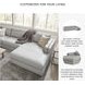 Amiata Glacier 2 Piece Sectional with RAF Chaise