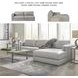 Amiata Glacier 2 Piece Sectional with RAF Chaise