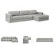 Amiata Glacier 2 Piece Sectional with RAF Chaise
