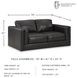 Amiata Onyx Loveseat
