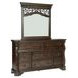 Willow Place Brownstone 8 Drawer Dresser with Mirror