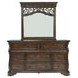 Willow Place Brownstone 8 Drawer Dresser with Mirror