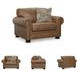 Carianna Caramel Chair And A Half