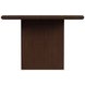 Halmstad Brown 74" Rectangular Panel Dining Table