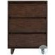Halmstad Brown 3 Drawer Nightstand