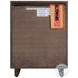 Halmstad Brown 3 Drawer Nightstand