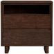 Halmstad Brown 24" Panel 2 Drawer Nightstand