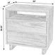 Halmstad Brown 24" Panel 2 Drawer Nightstand