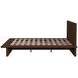 Halmstad Brown King Platform Bed