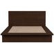 Halmstad Brown Queen Platform Bed