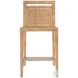 Brielle Natural Rattan Woven Counter Height Stool